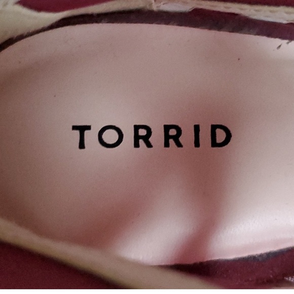 Torrid Burgundy/Wine Shoes - Picture 3 of 6
